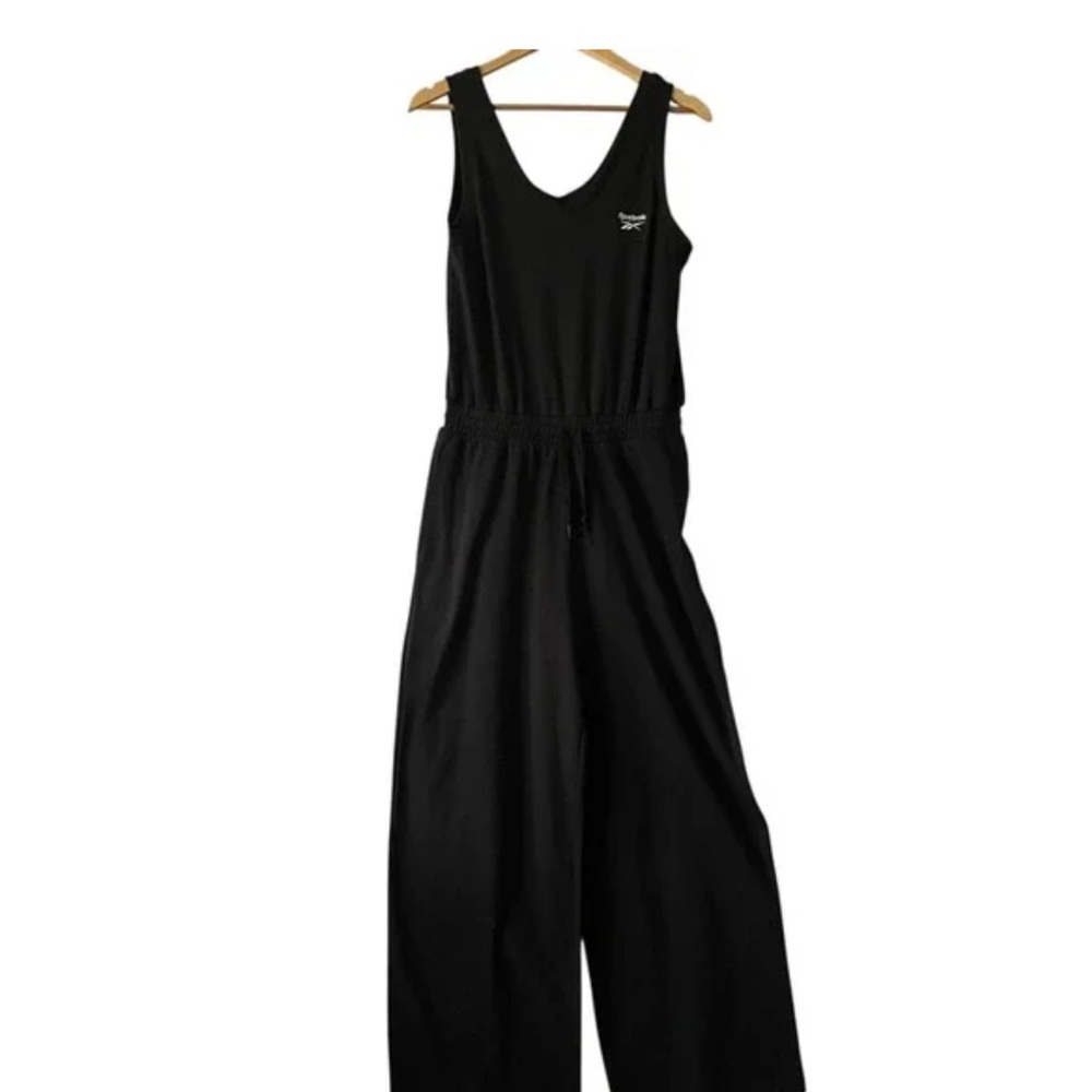 Reebok Black Sleeveless Jumpsuit